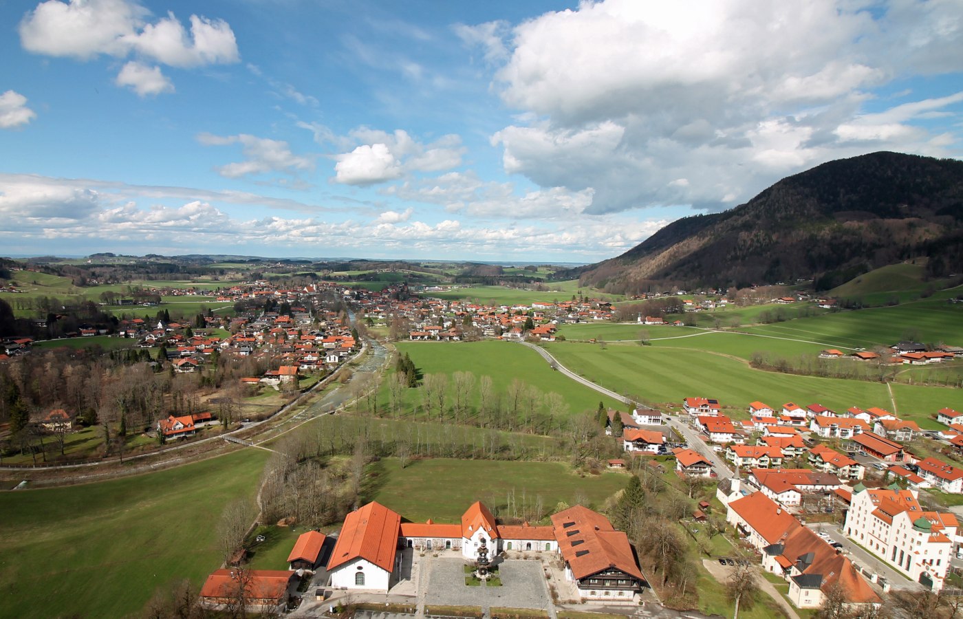 Aschau im Chiemgau - Blick vom Schloss Hohenaschau, © Tourist Info Aschau i.Ch.