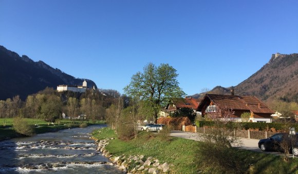 Blick auf das Schloss Hohenaschau, © Tourist Info Aschau im Chiemgau